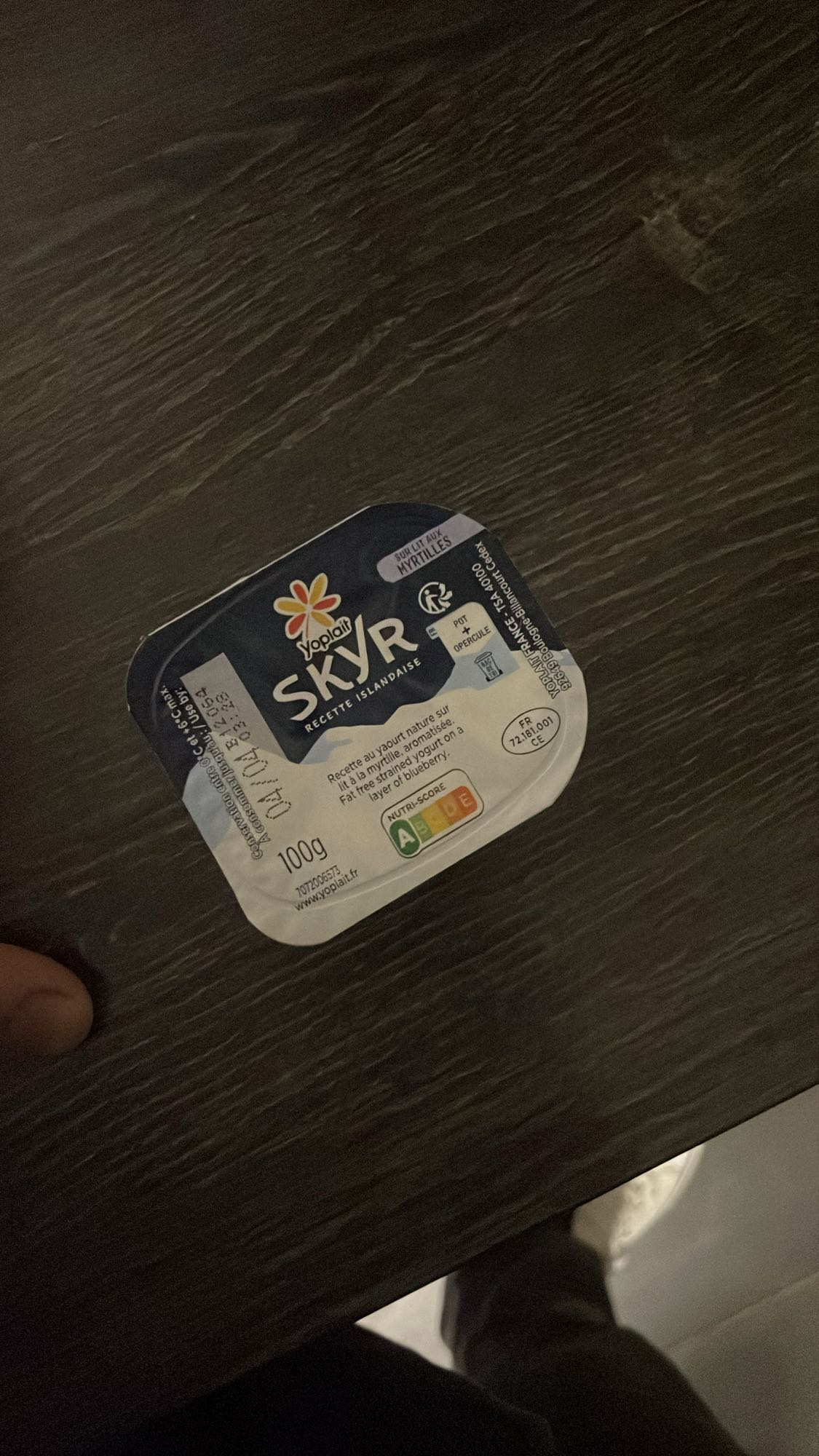 Skyr myrtilles