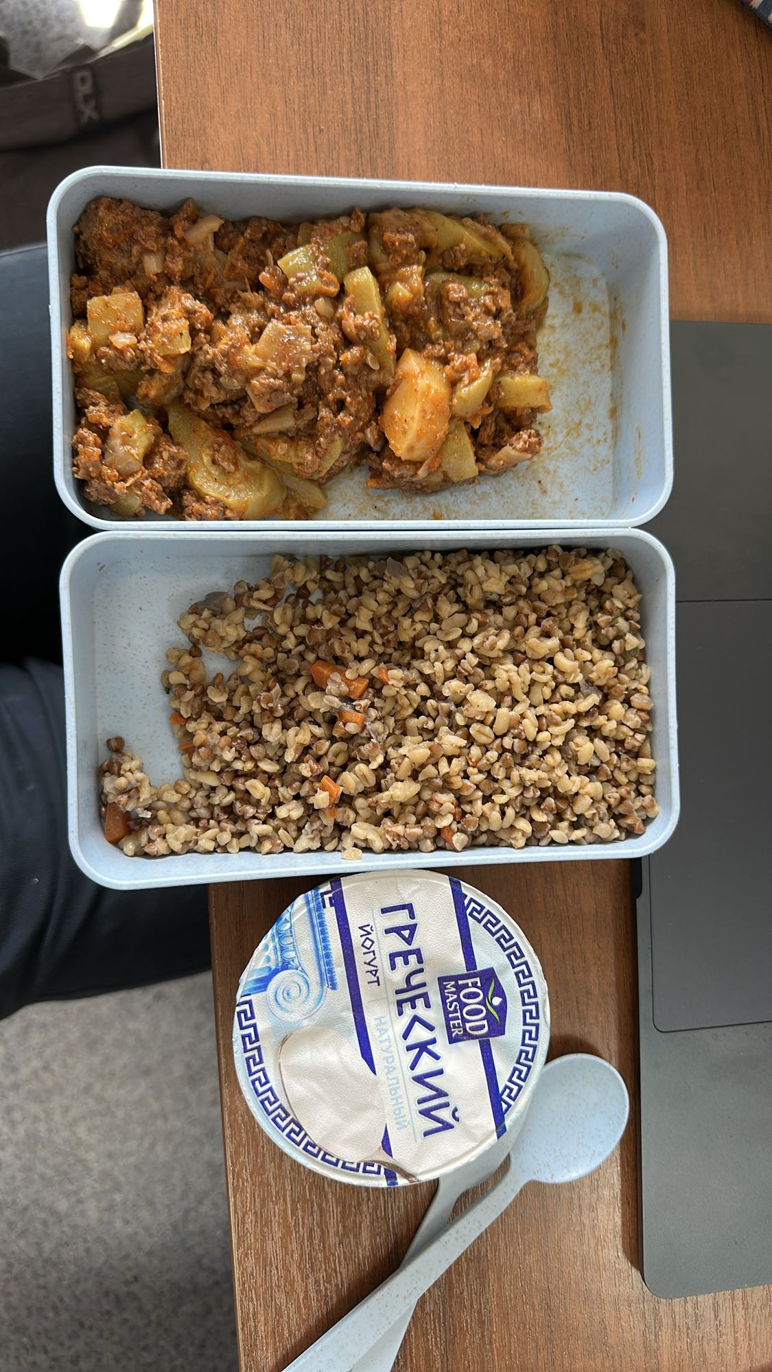 Guiso con trigo sarraceno