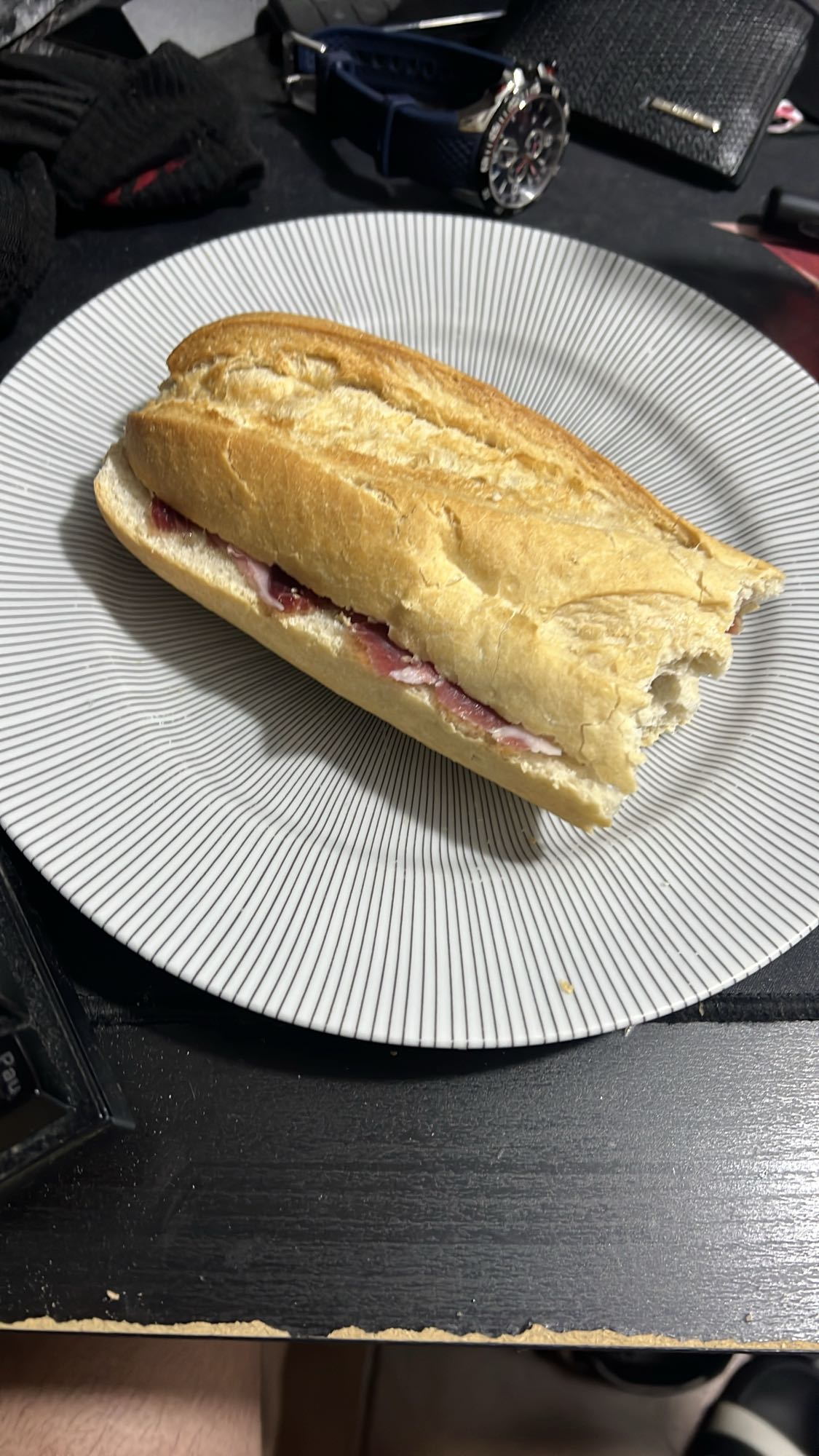 Bocadillo de jamón