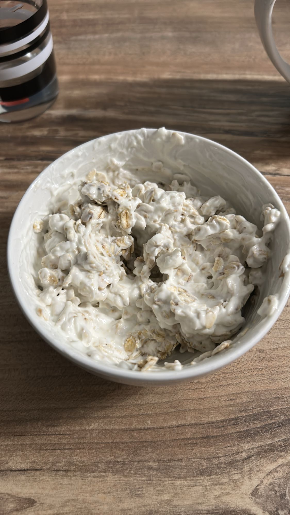 Flocons d'avoine au yaourt