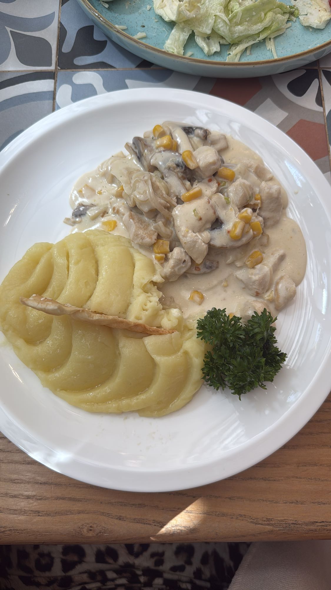 Курица в сливочном соусе