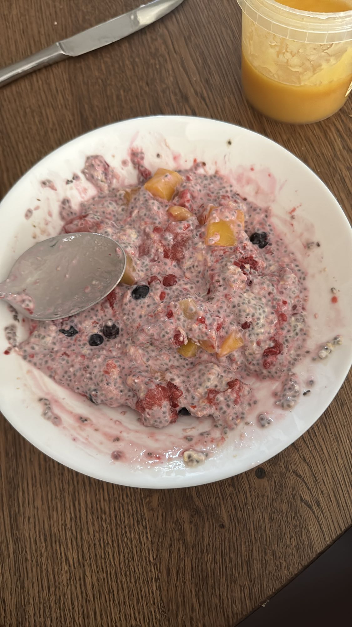 Berry Chia Pudding