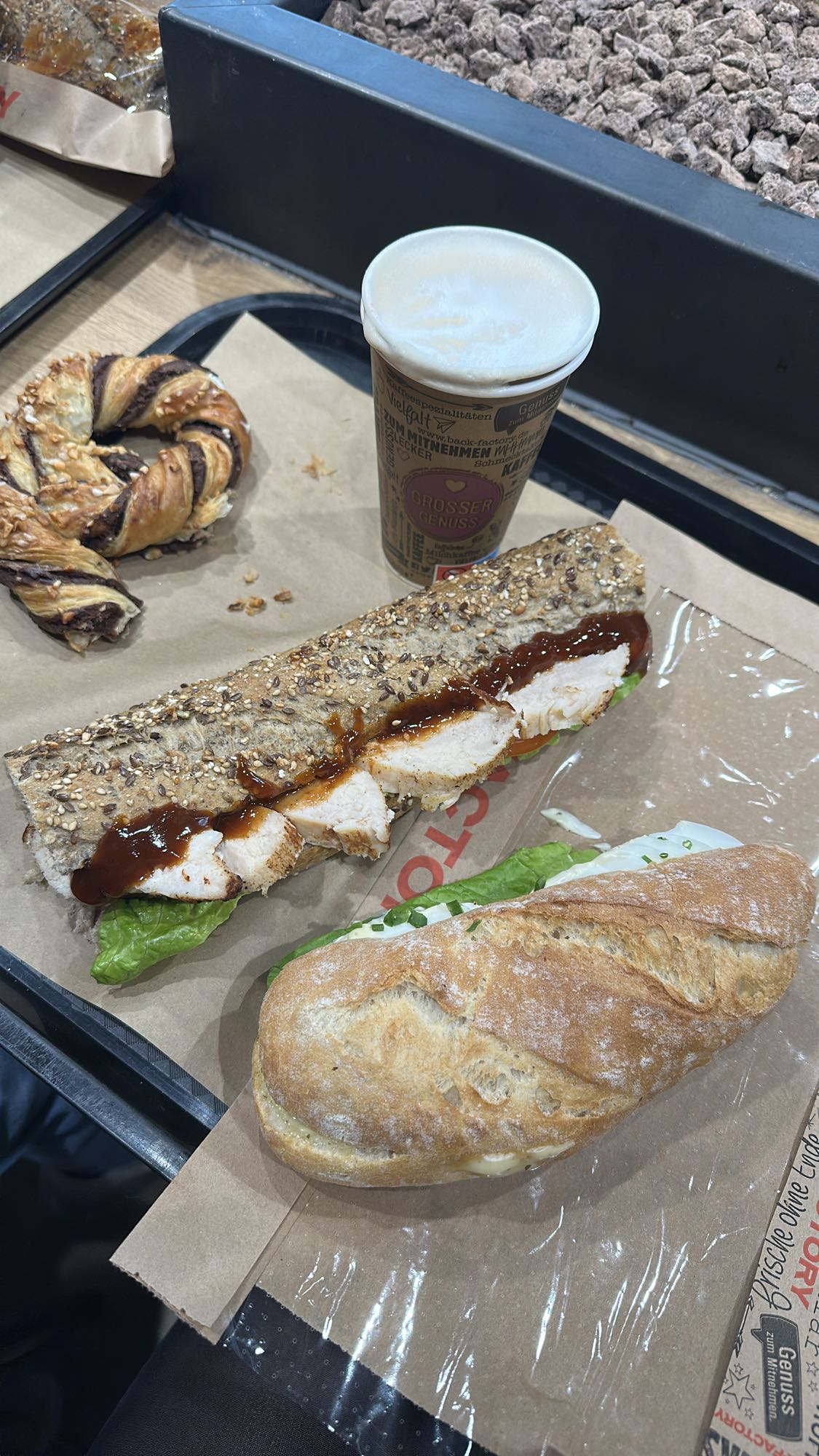 Hähnchen-Sandwich Set