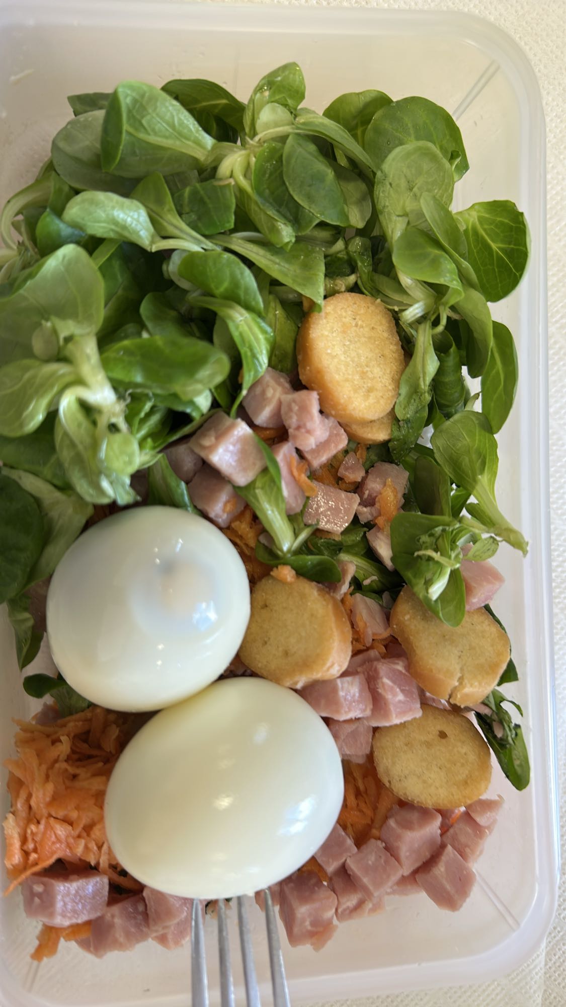 Salade composée protéinée