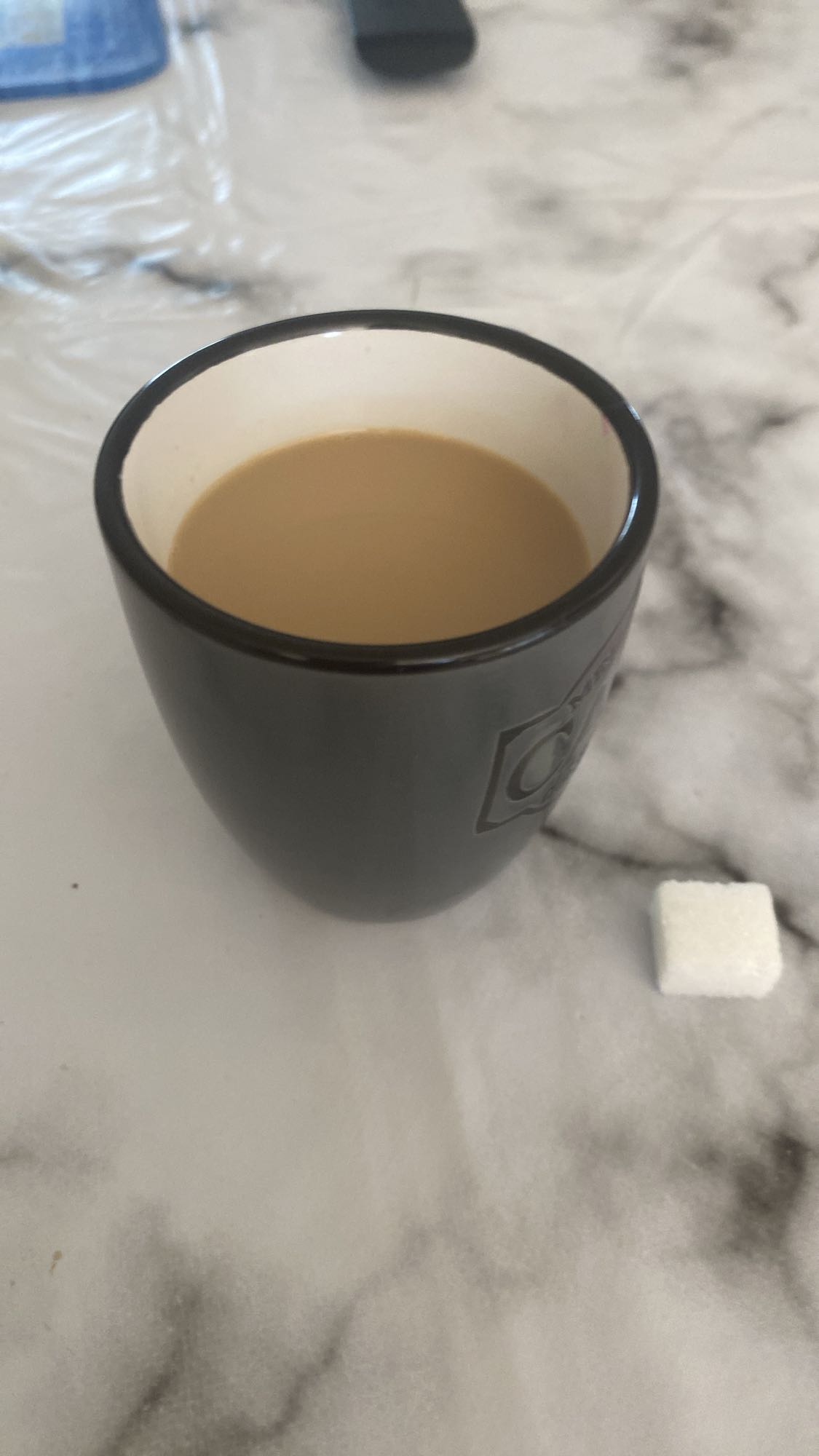 Café au lait sucré