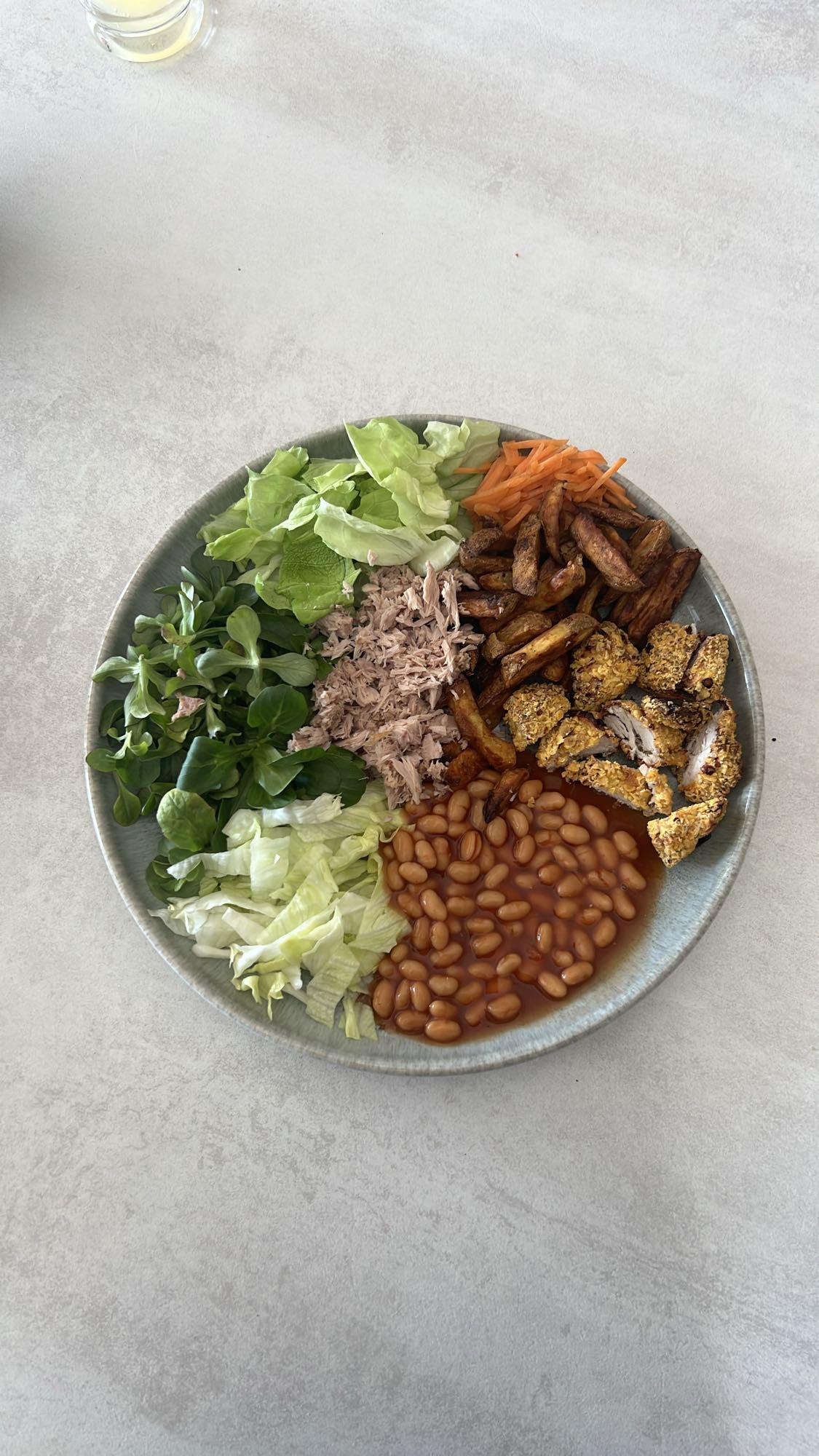 Gesunde Protein-Bowl