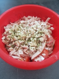 Salade de poulet frais