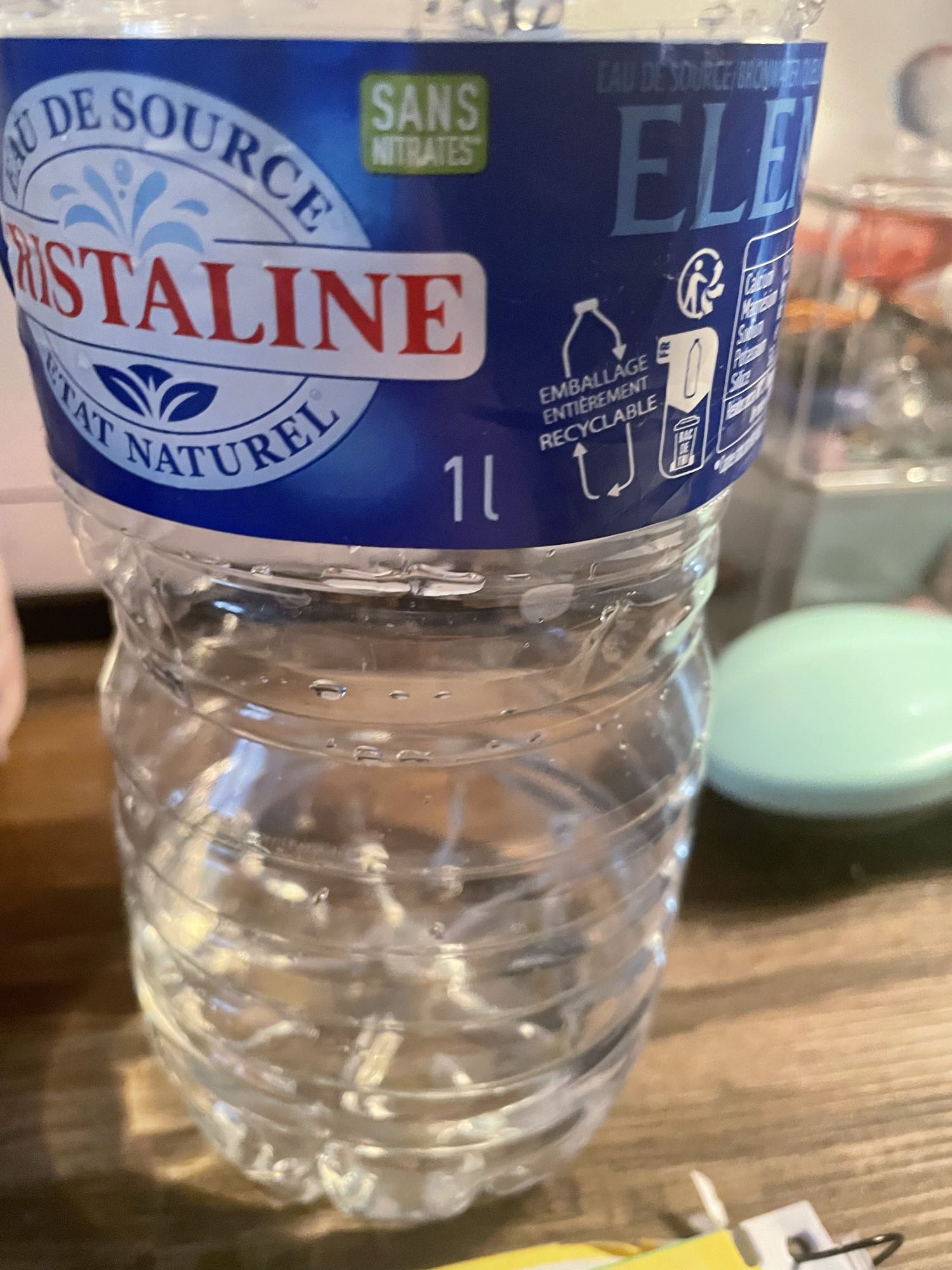 Eau de source
