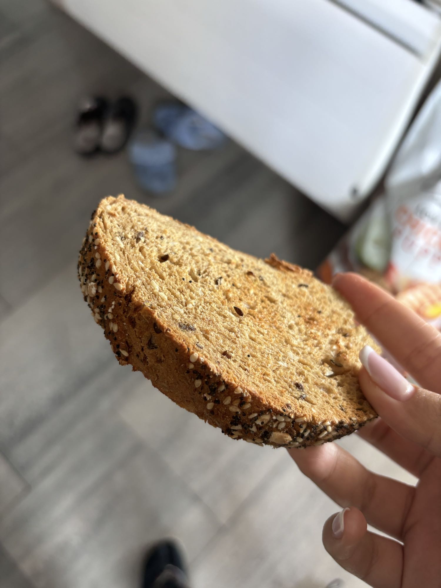 Pan tostado multigrano