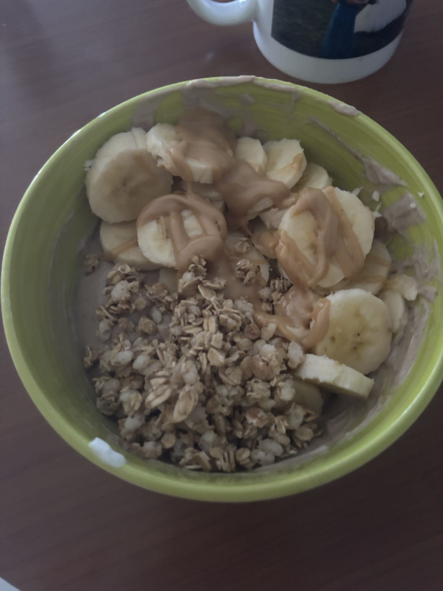 Bol de yaourt et granola