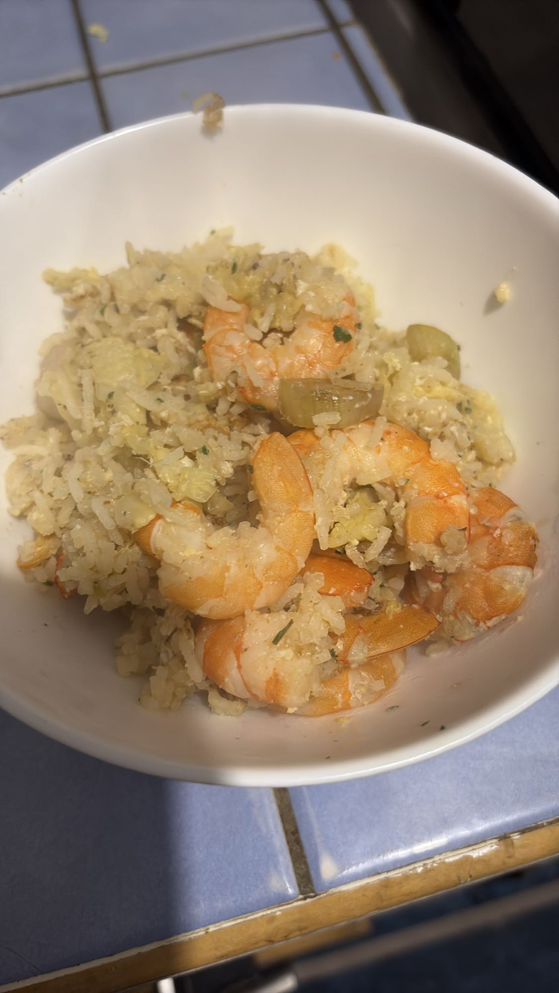 Riz aux crevettes