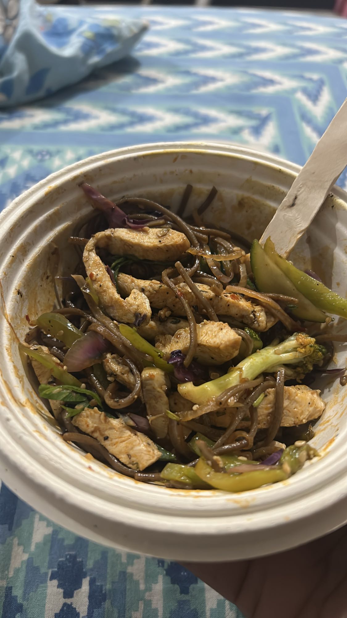 Chicken Soba Noodles