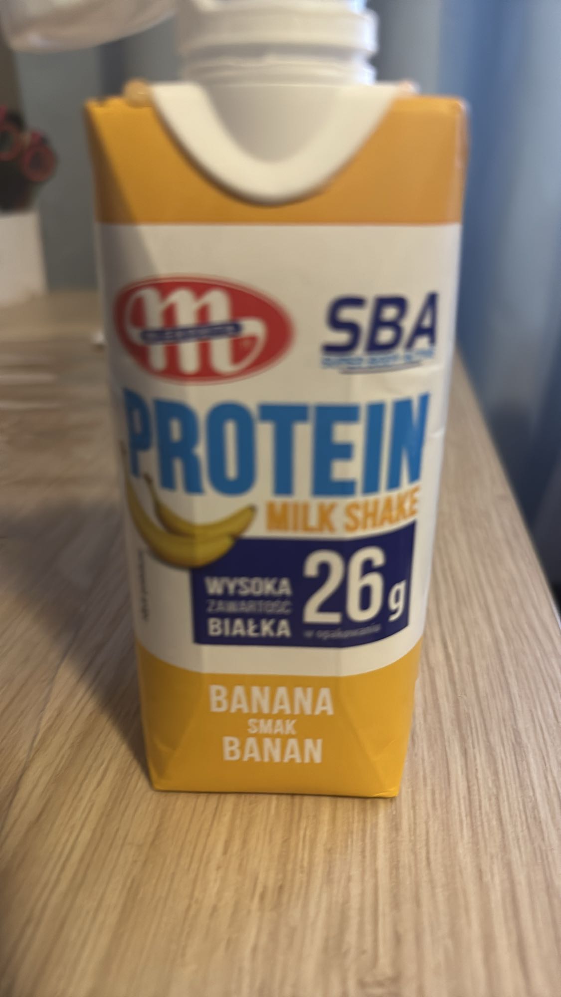 Shake białkowy bananowy