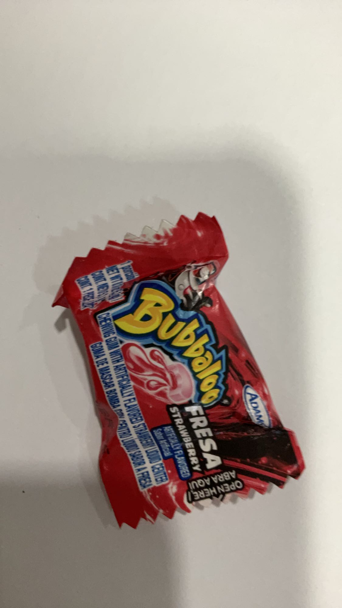Bubbaloo Strawberry Gum