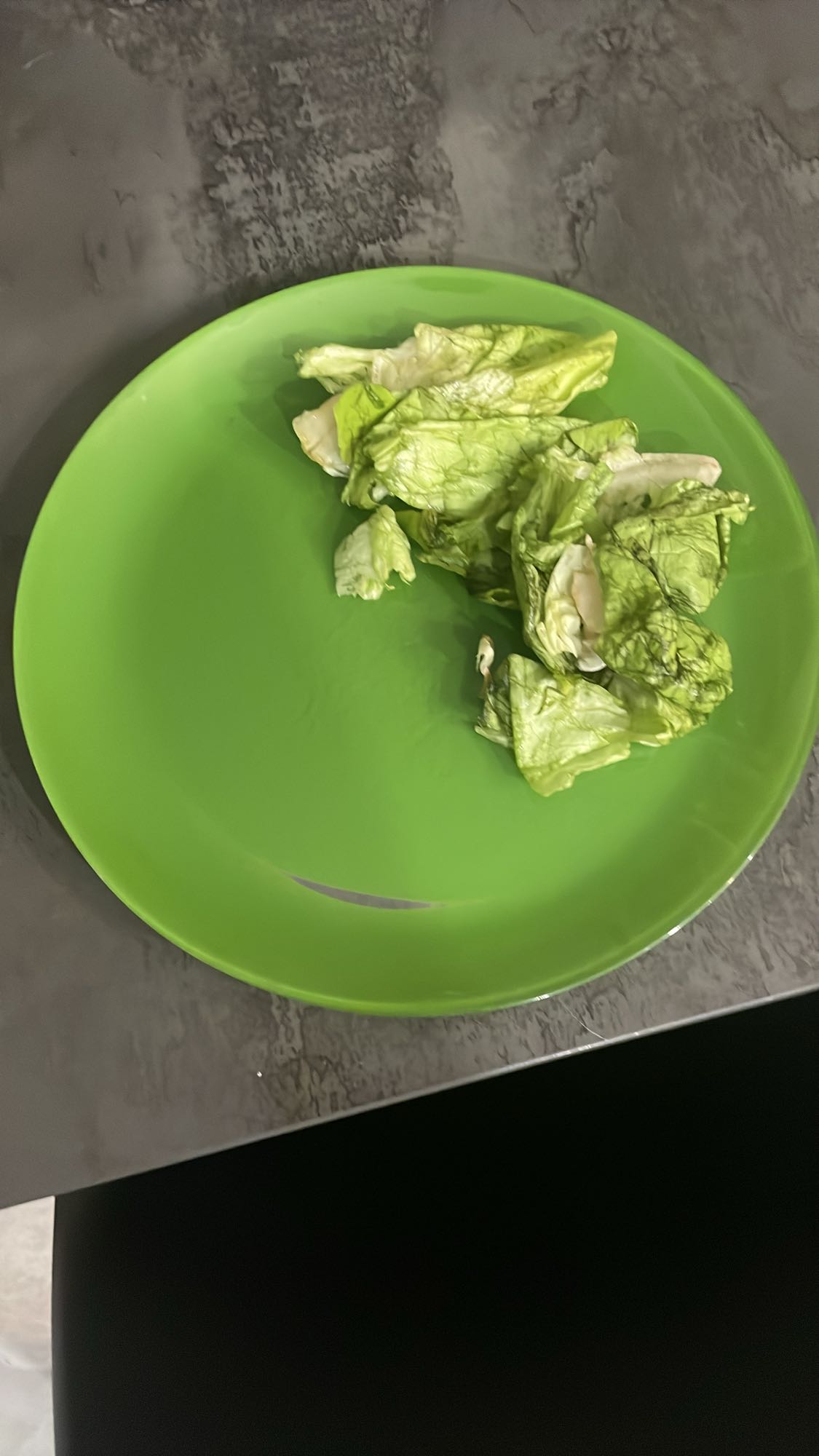 Salade verte simple