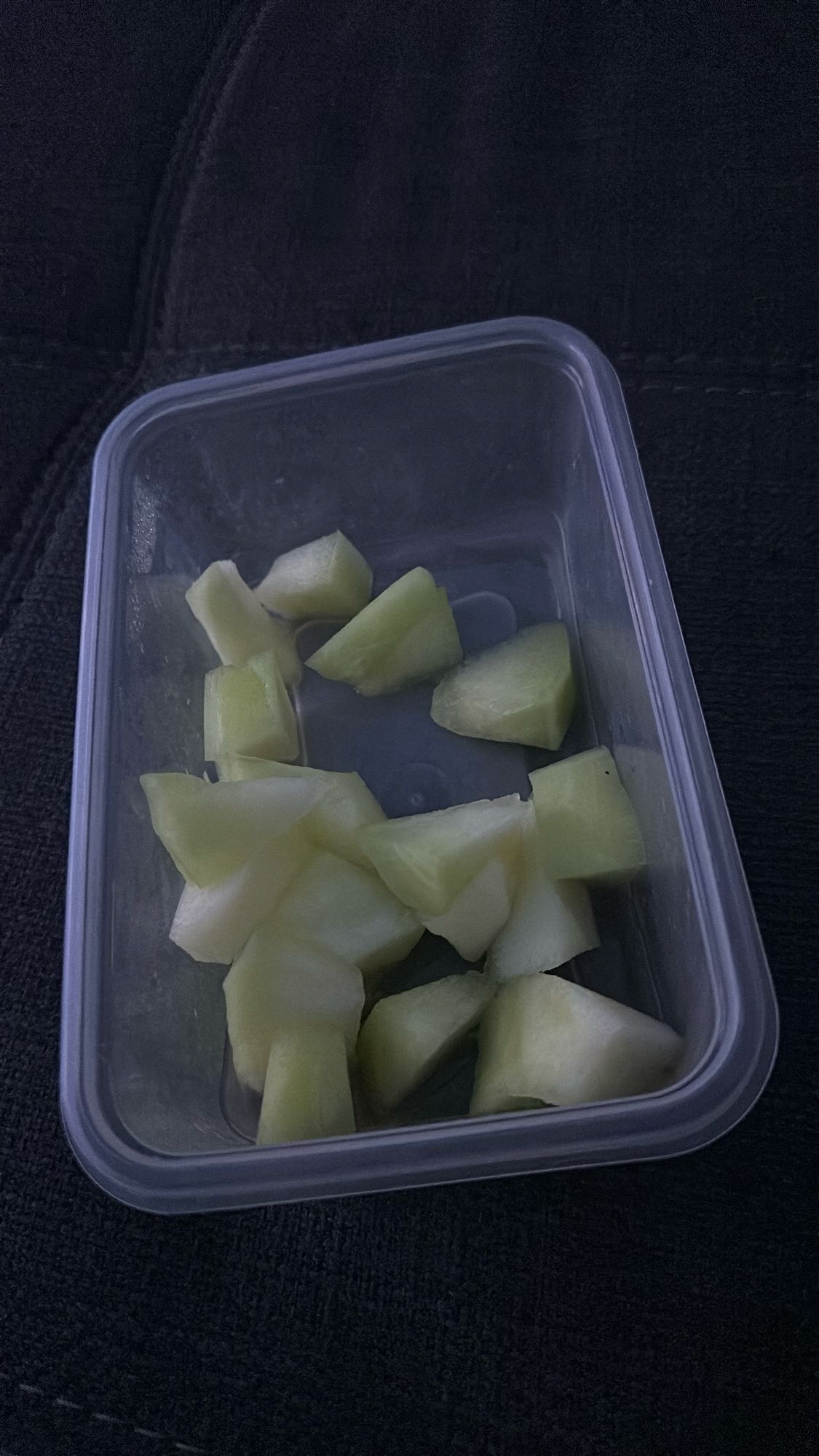 Geschnittene Honigmelone