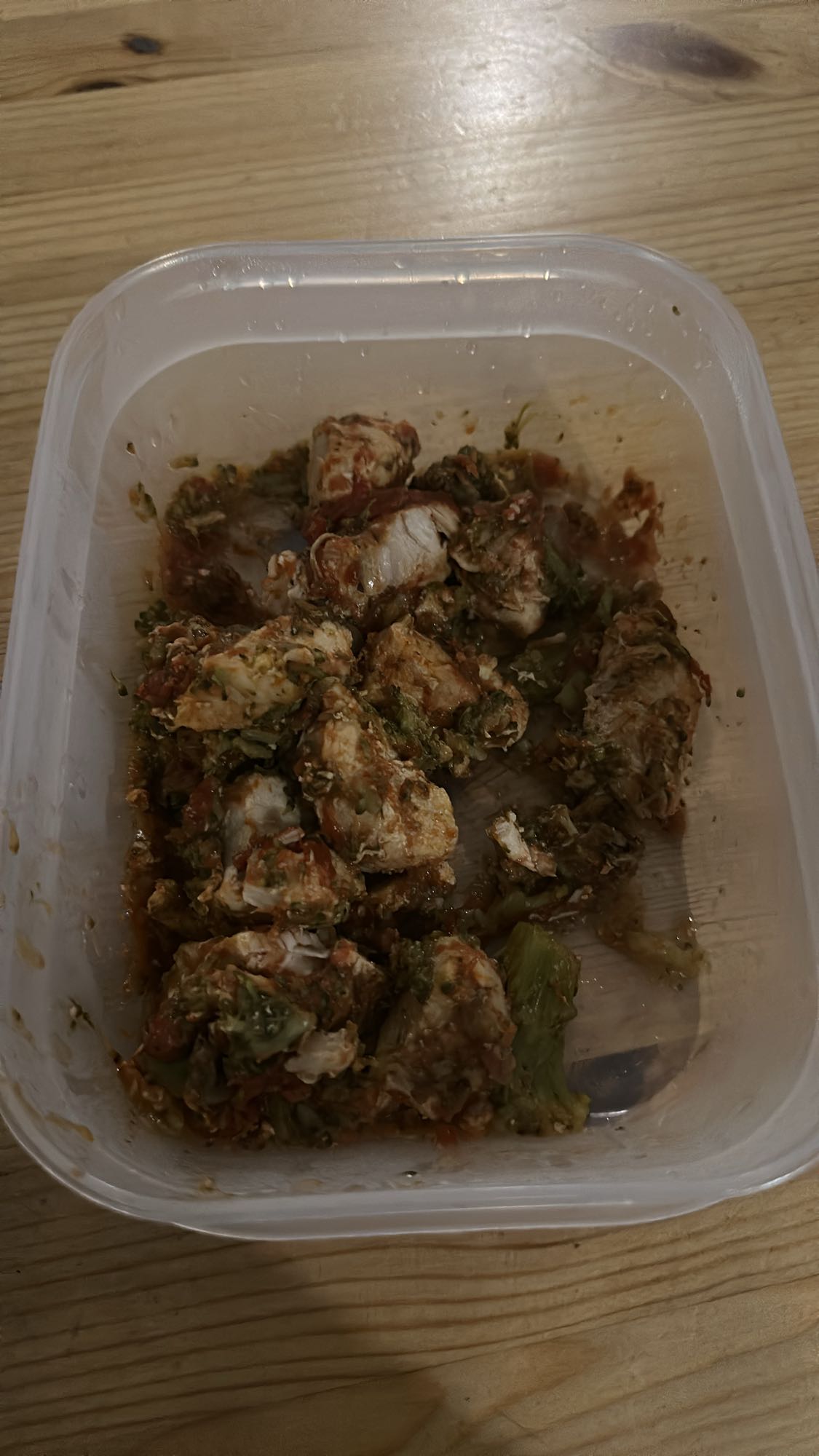 Kyckling med broccoli