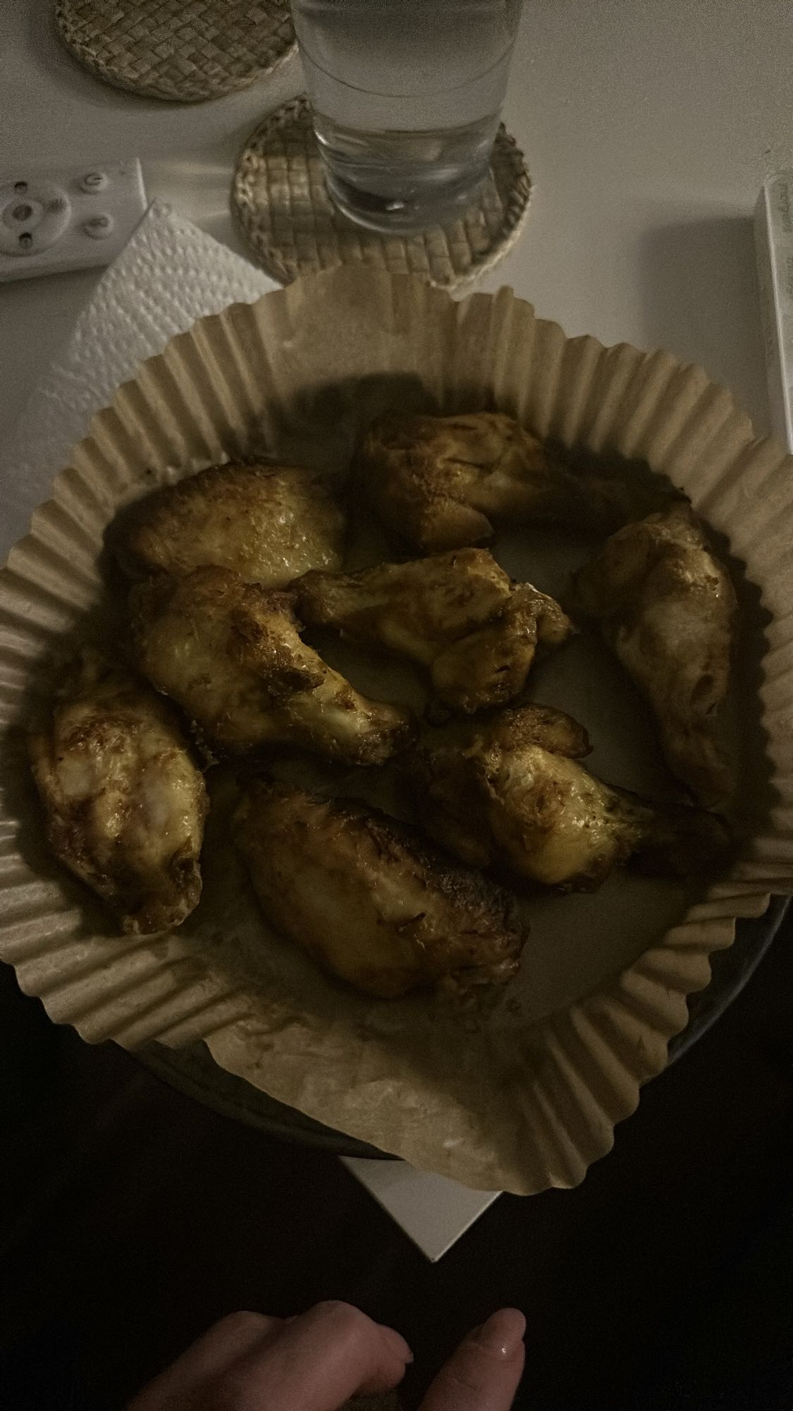 Gegrillte Hähnchenflügel