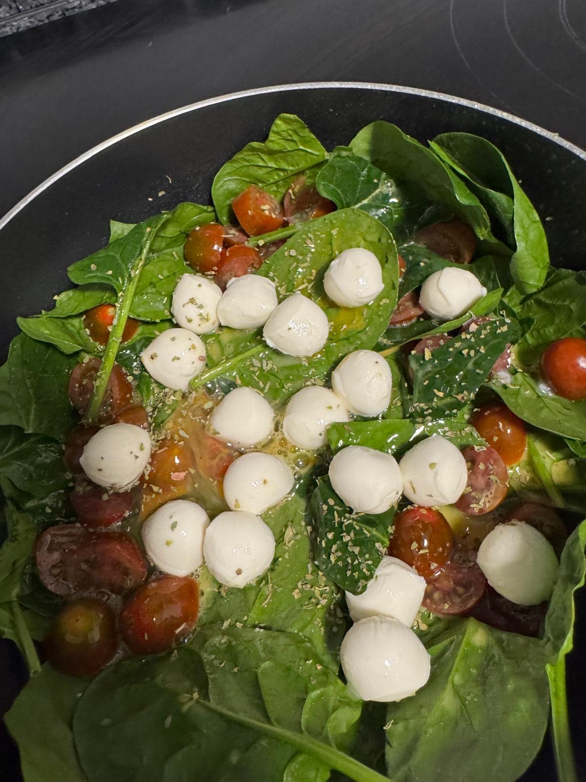 Ensalada de espinaca