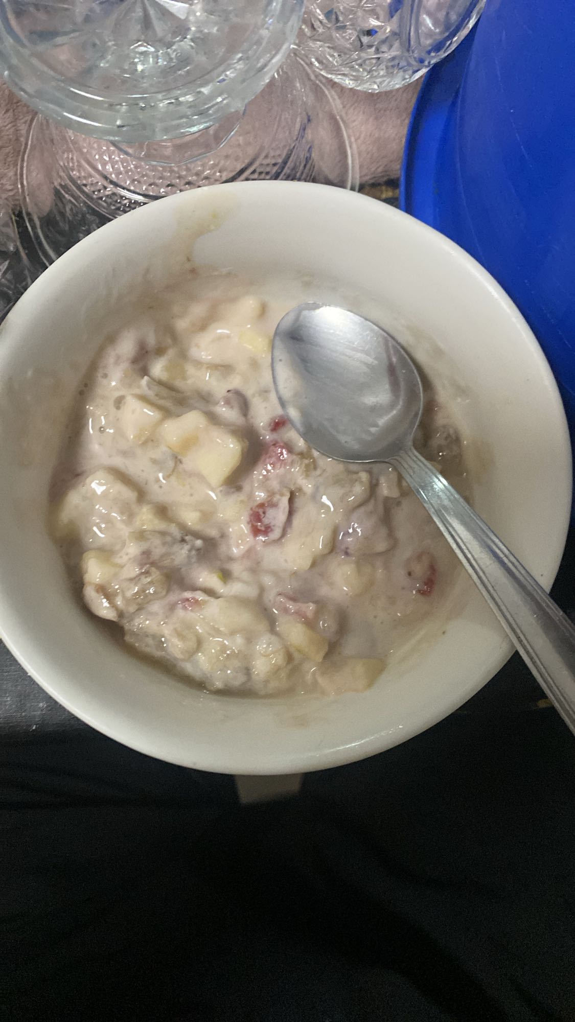 Ensalada de frutas con yogur