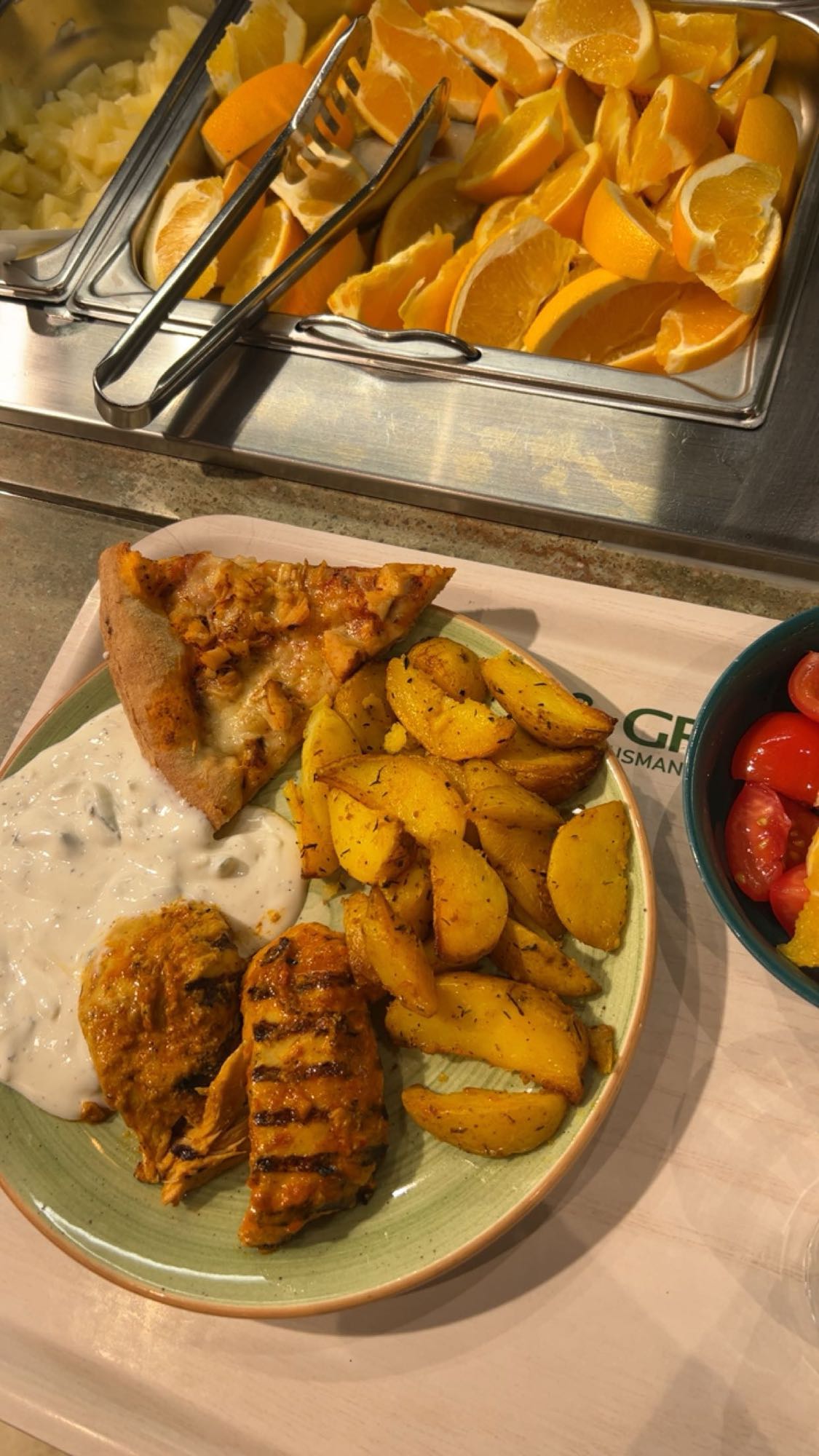 Kyckling med potatis