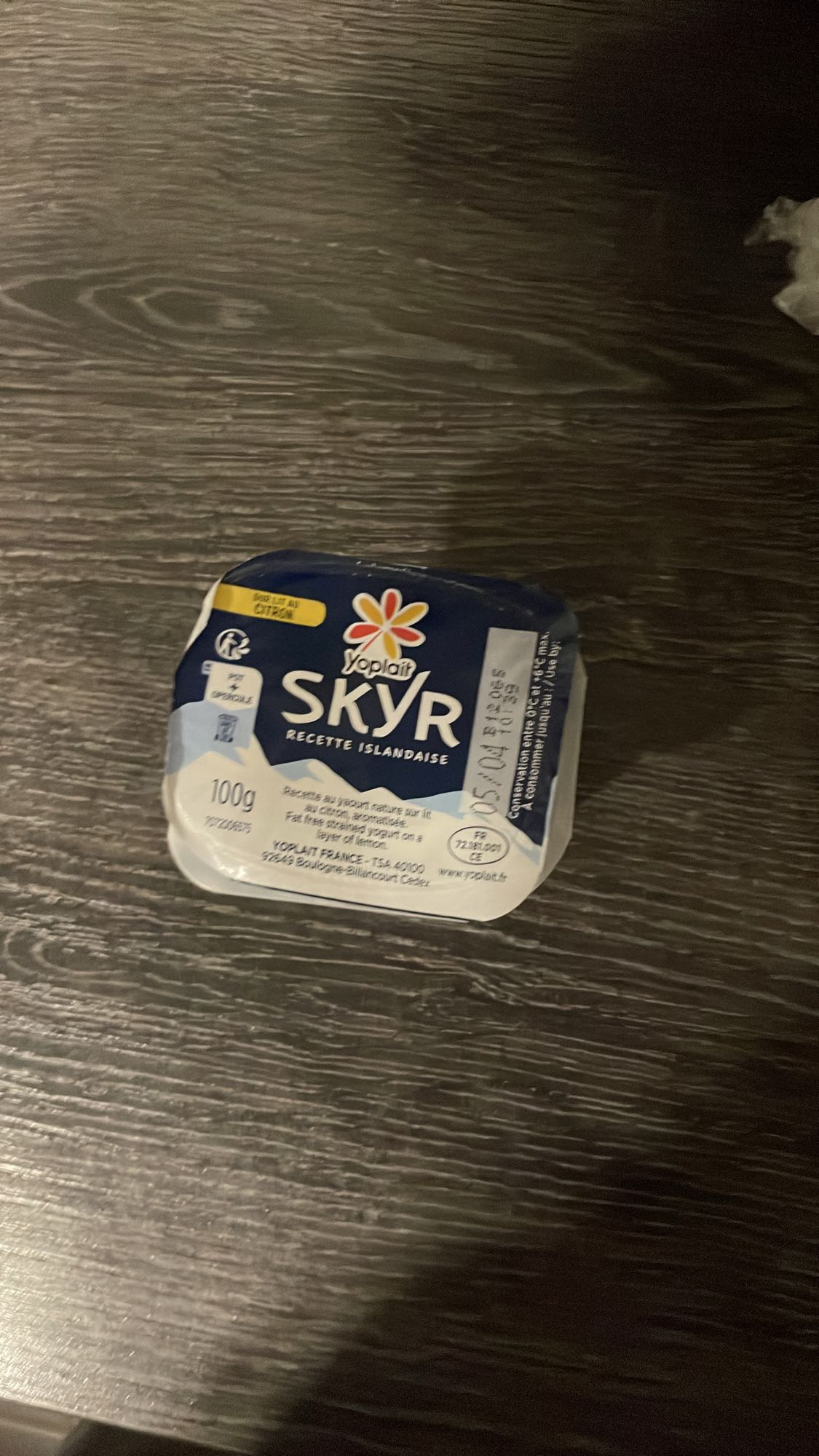 Skyr au citron