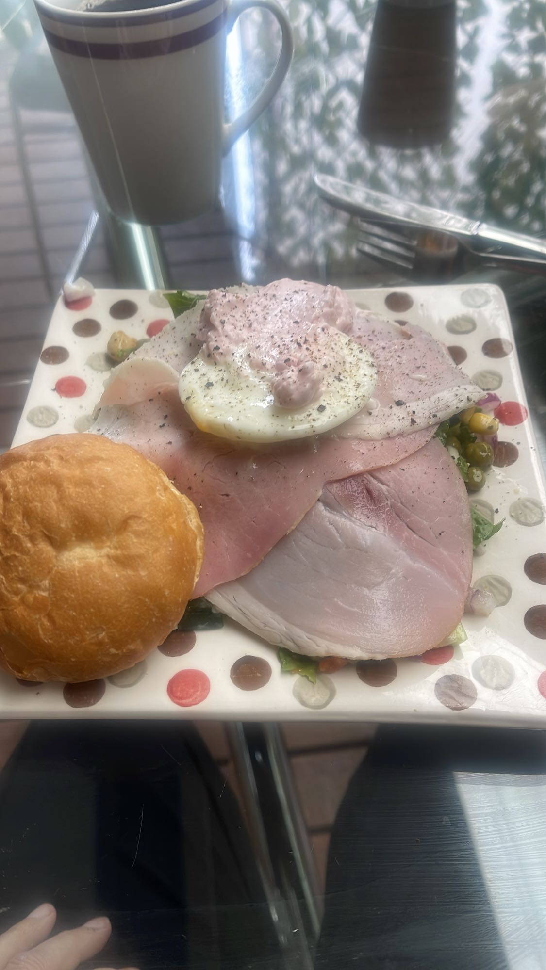 Ham and Egg Salad