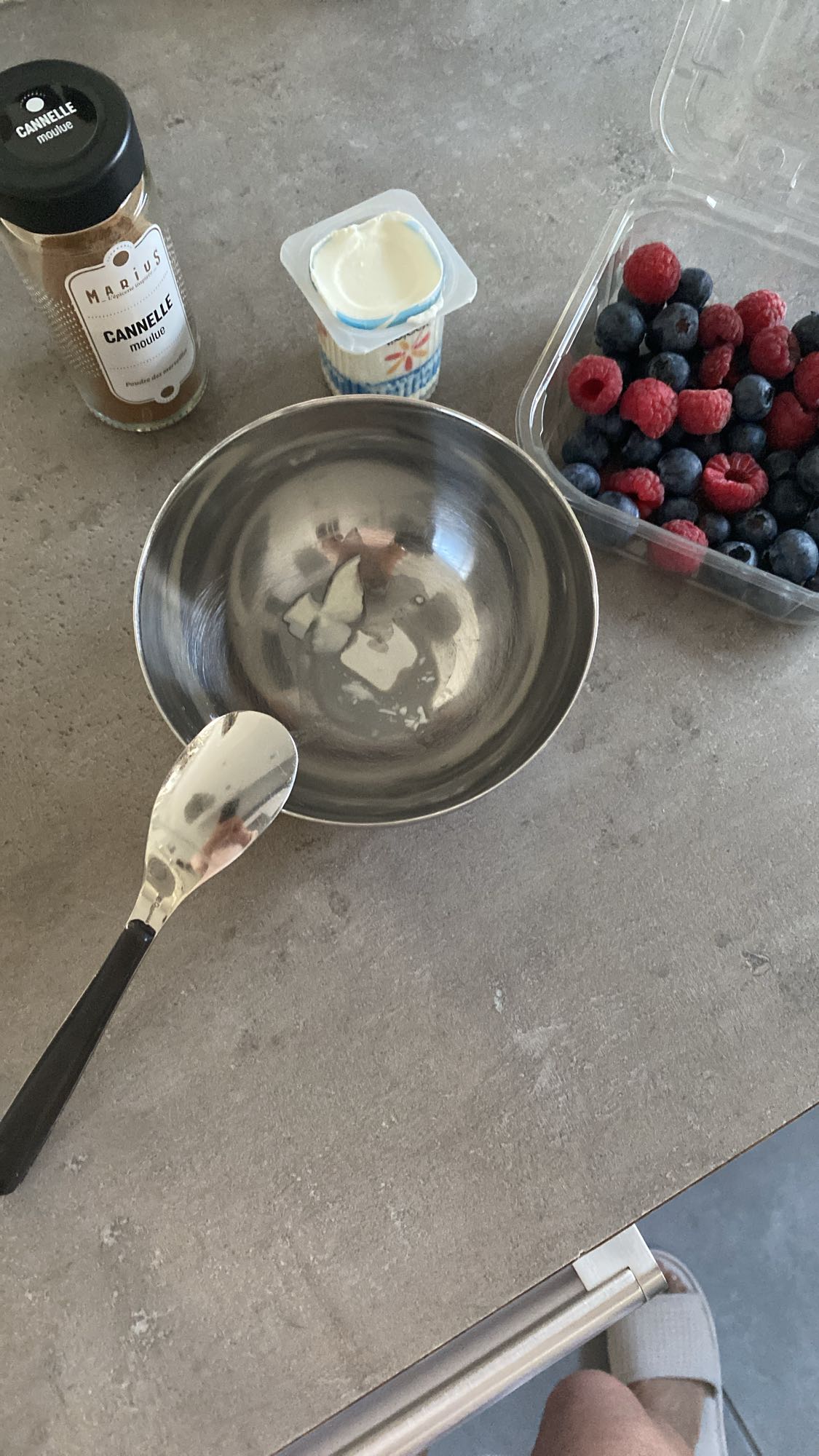 Yaourt aux fruits rouges