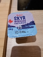 Skyr myrtilles