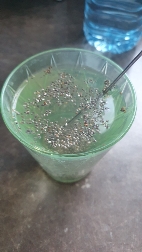 Boisson aux graines de chia