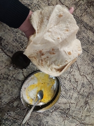 Egg with Flatbread