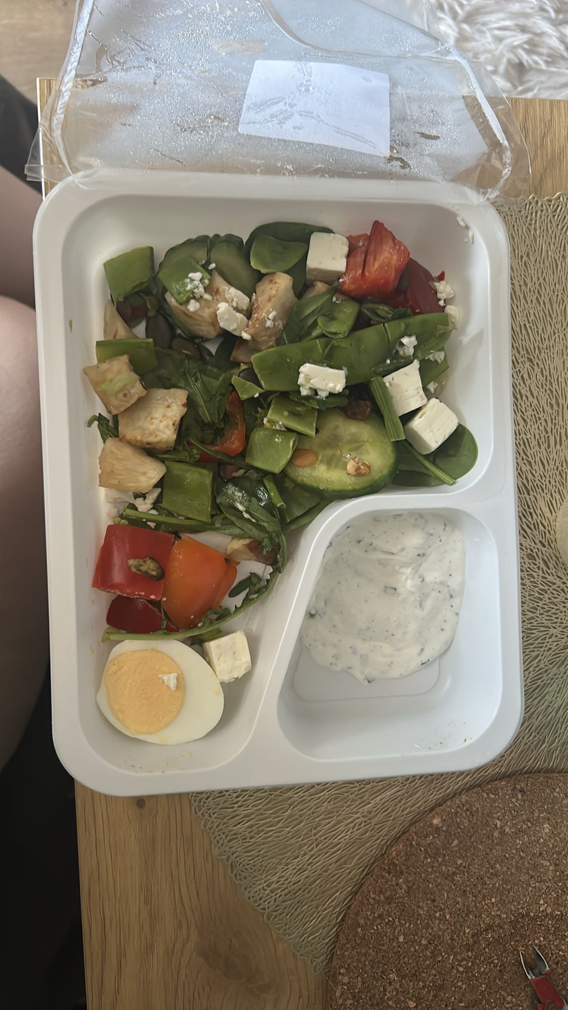 Sałatka z kurczakiem