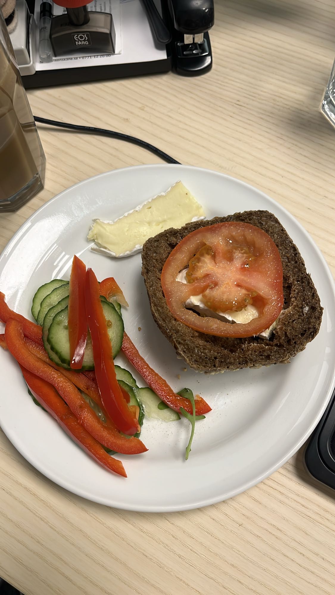 Smörgås med grönsaker