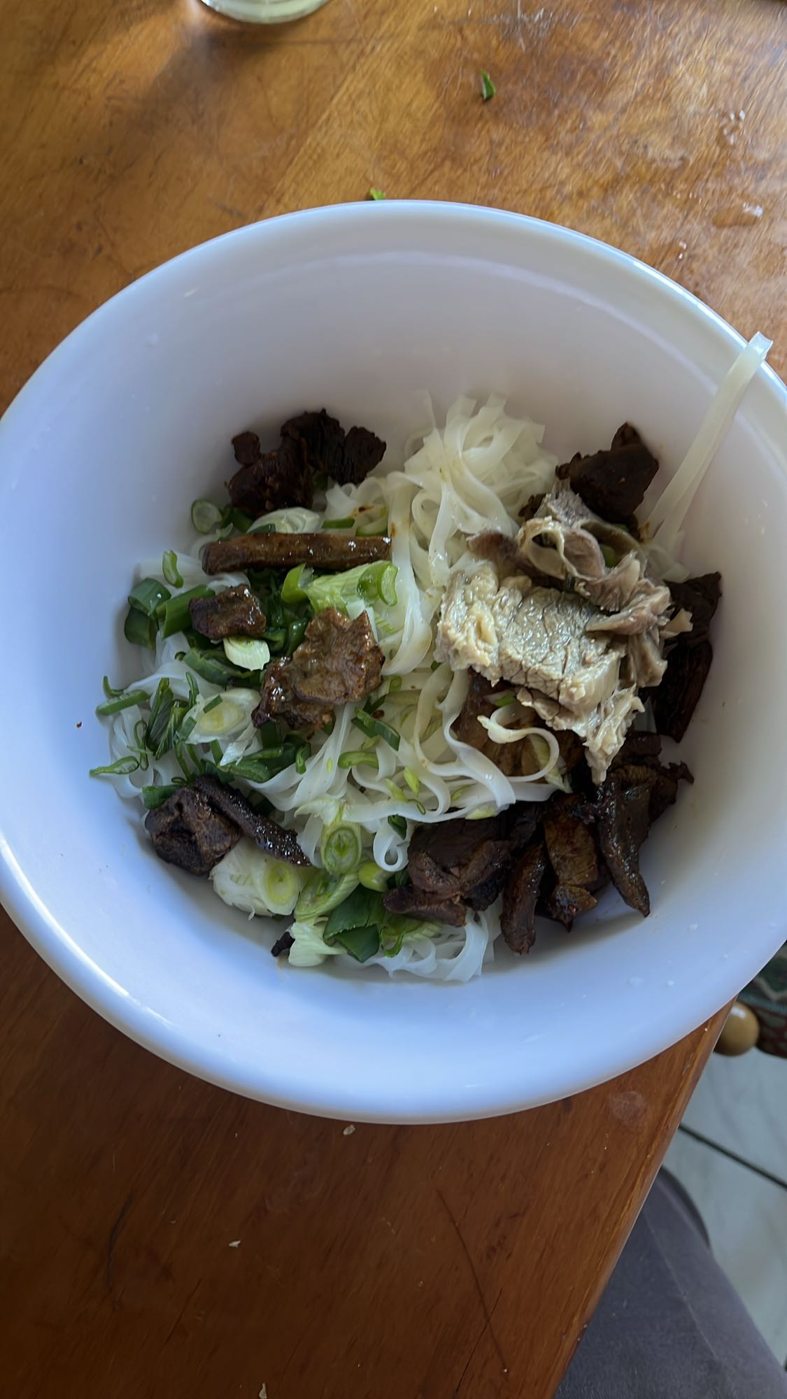 Phở khô thịt bò