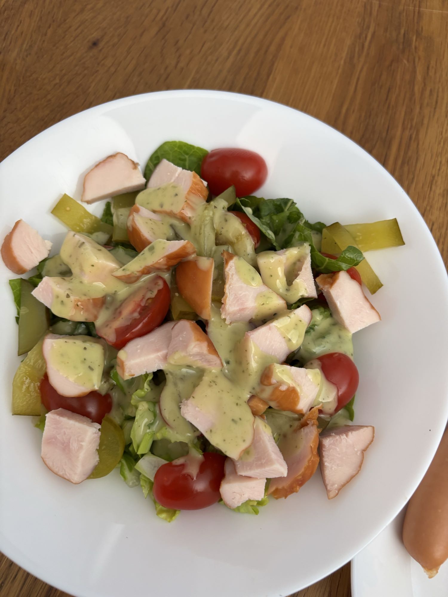 Sałatka z kurczakiem