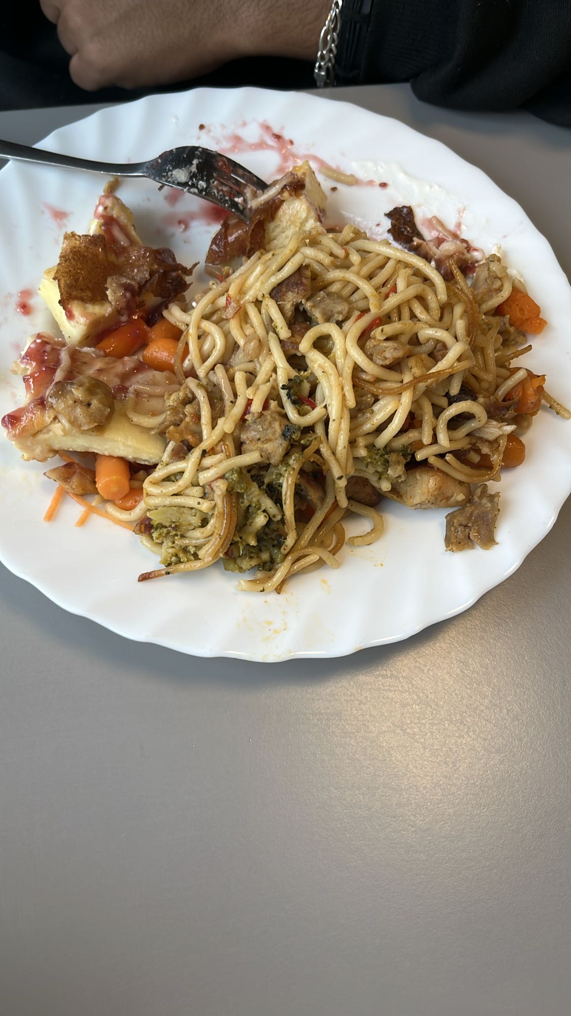 Spagetti med kyckling