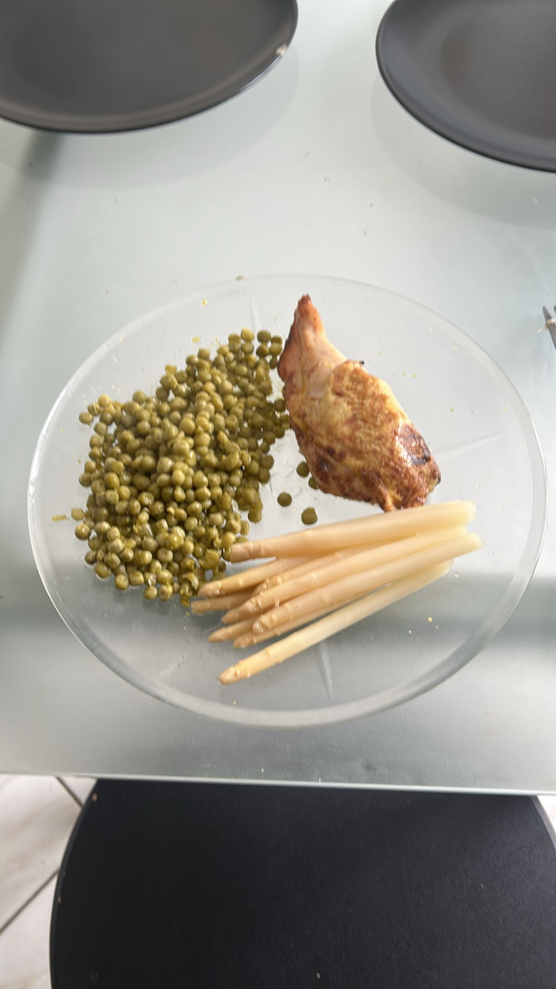 Poulet avec légumes