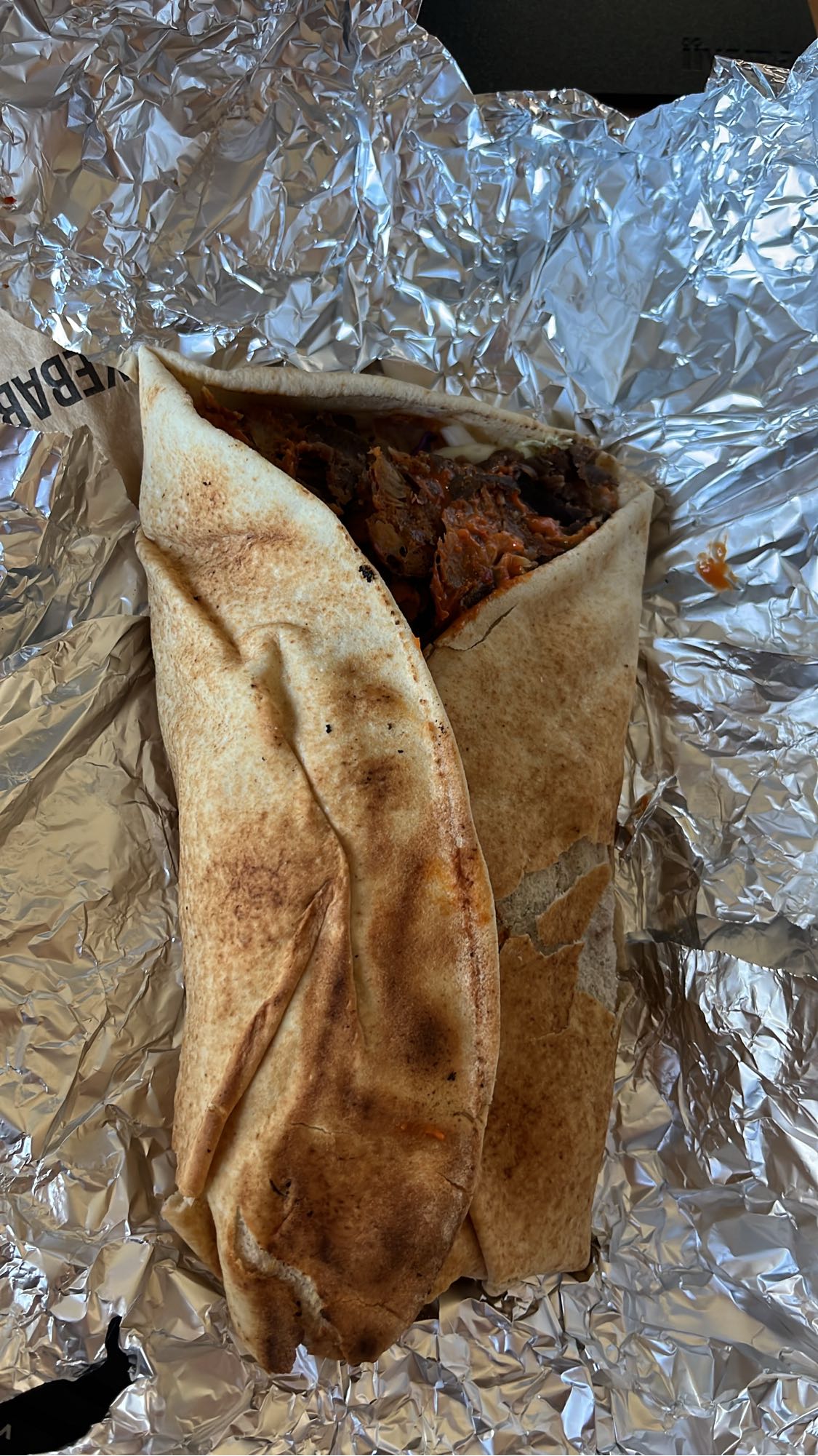 Kebab w chlebie pita