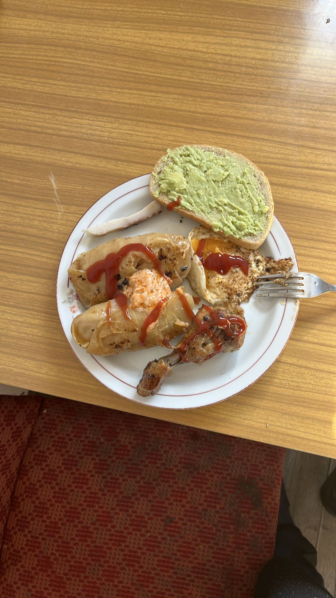 Сніданок з куркою