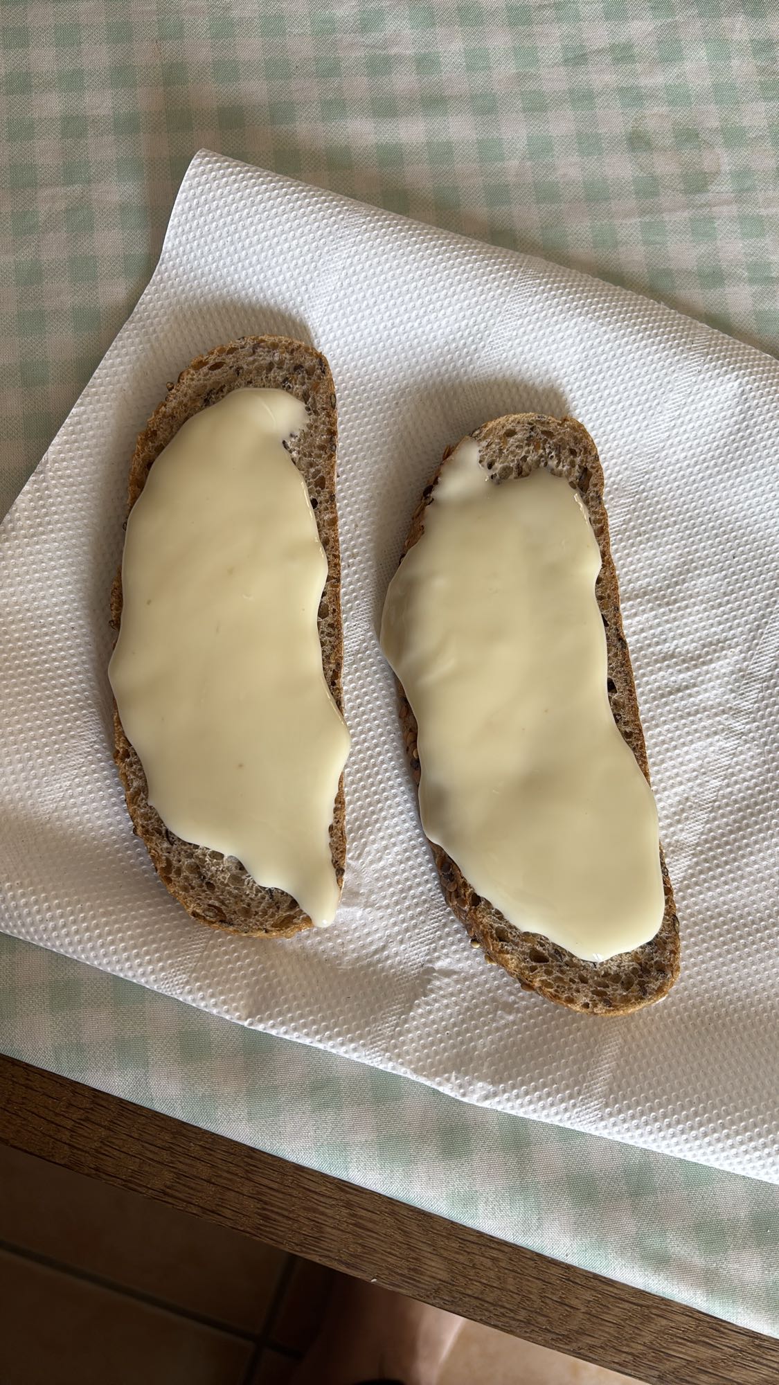 Tartines au fromage