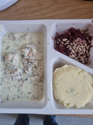 Creamy Chicken with Sides