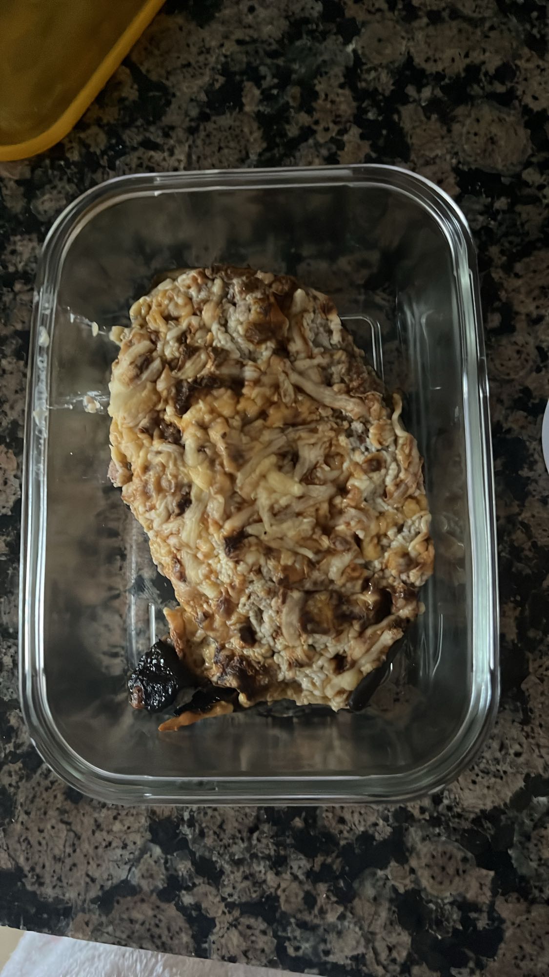 Carne con queso gratinado