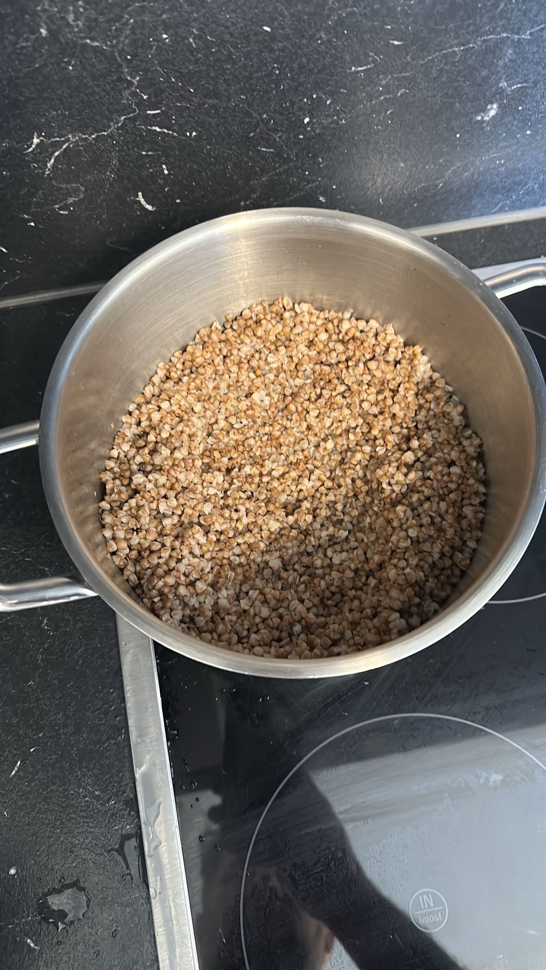 Gekochter Buchweizen