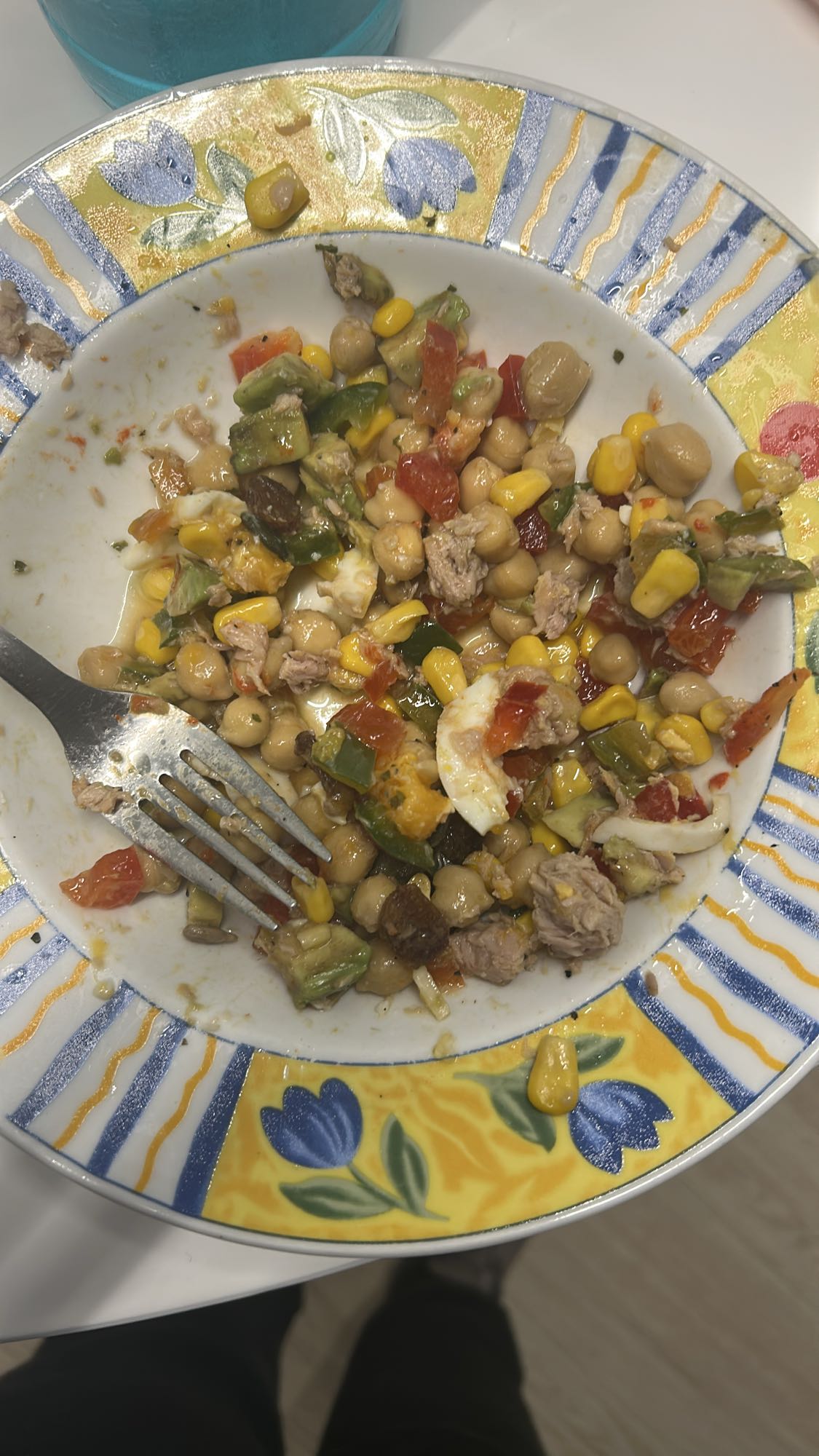 Ensalada de garbanzos