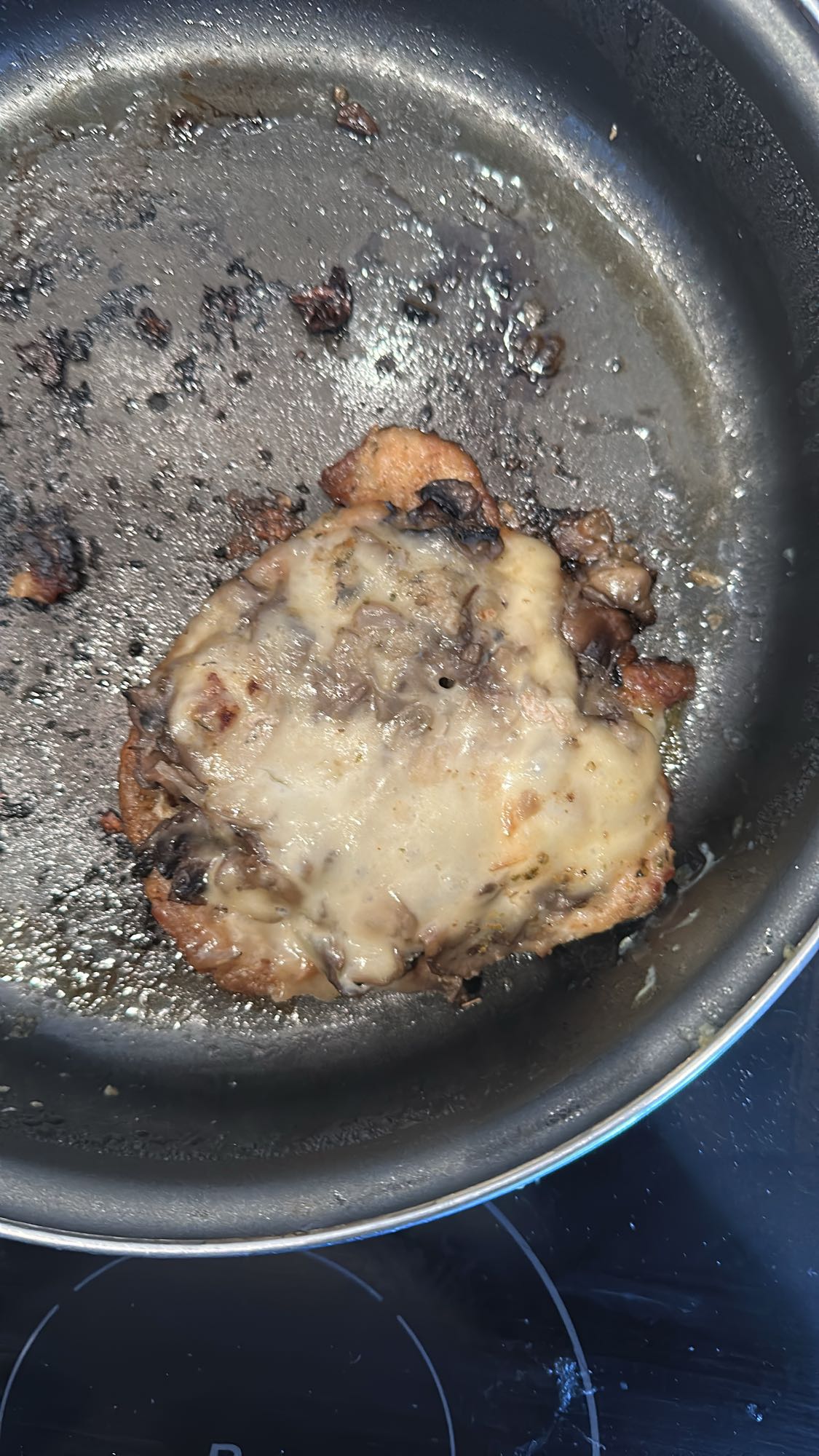 Kurczak z serem i grzybami