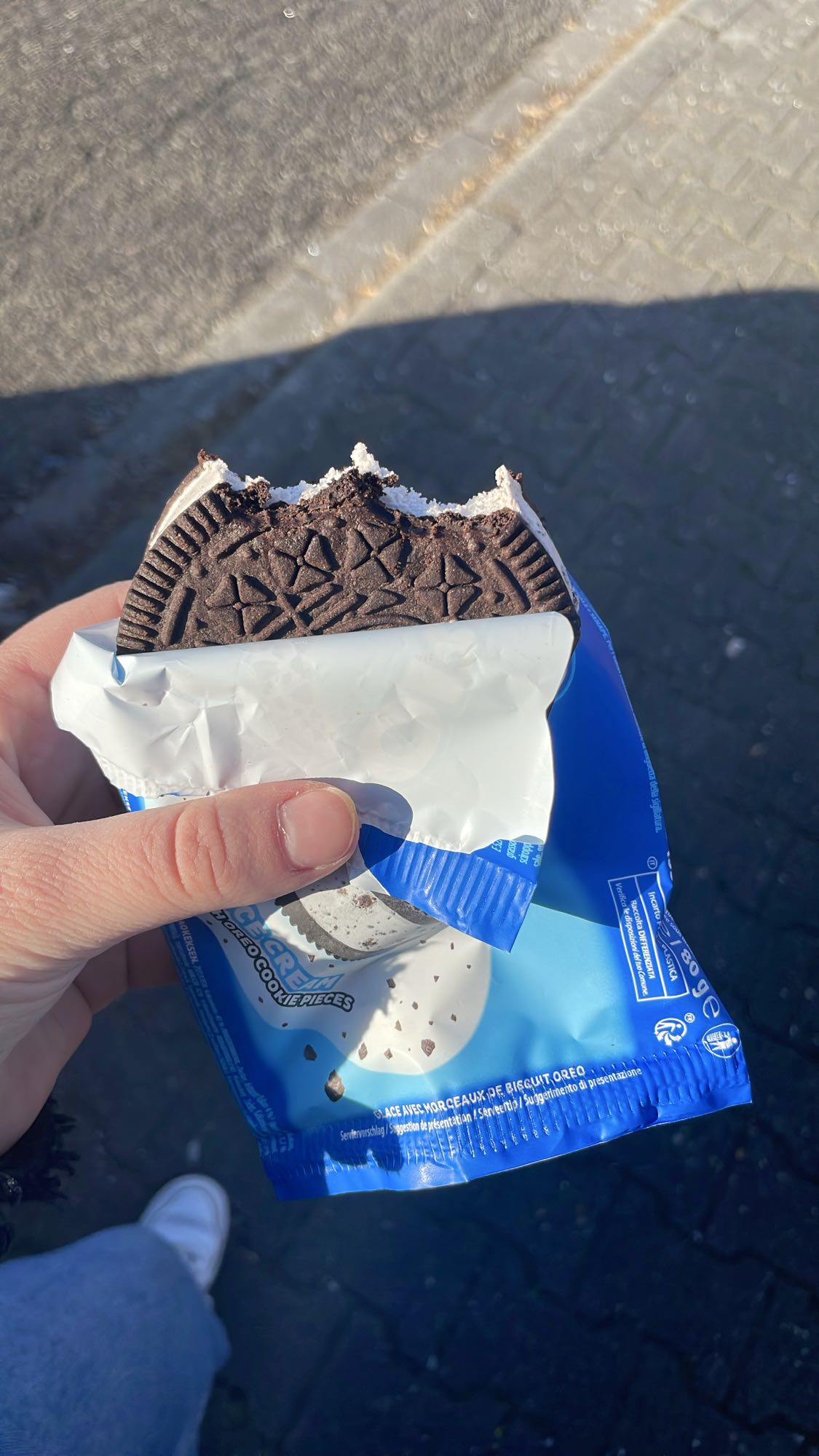 Oreo Eiscreme-Sandwich