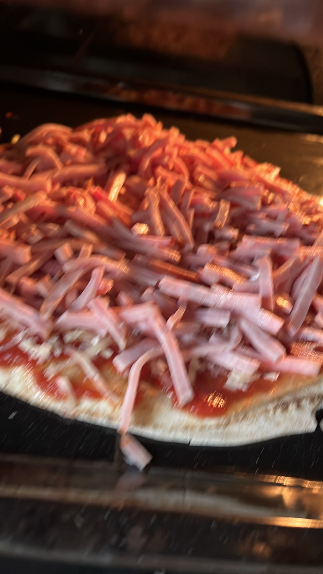 Skinkpizza