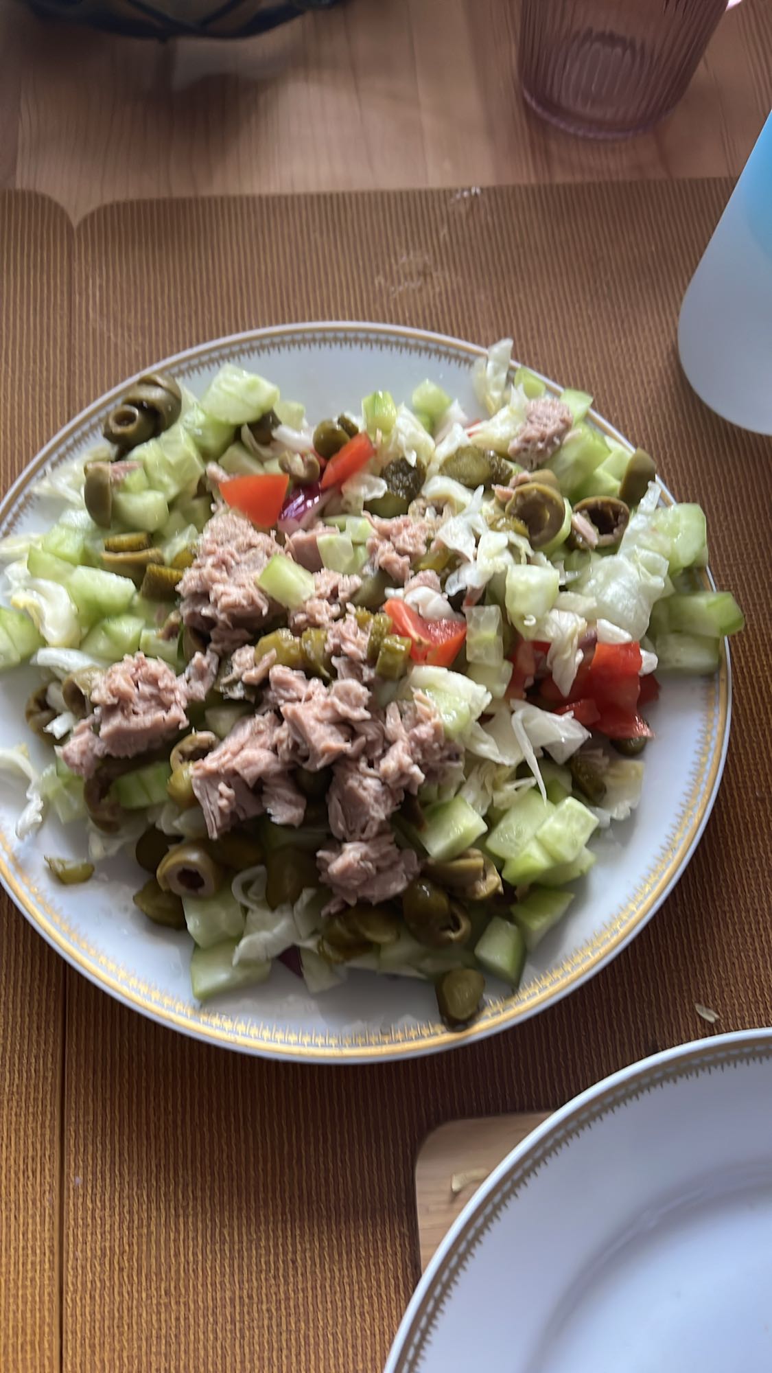 Thunfisch-Gemüsesalat