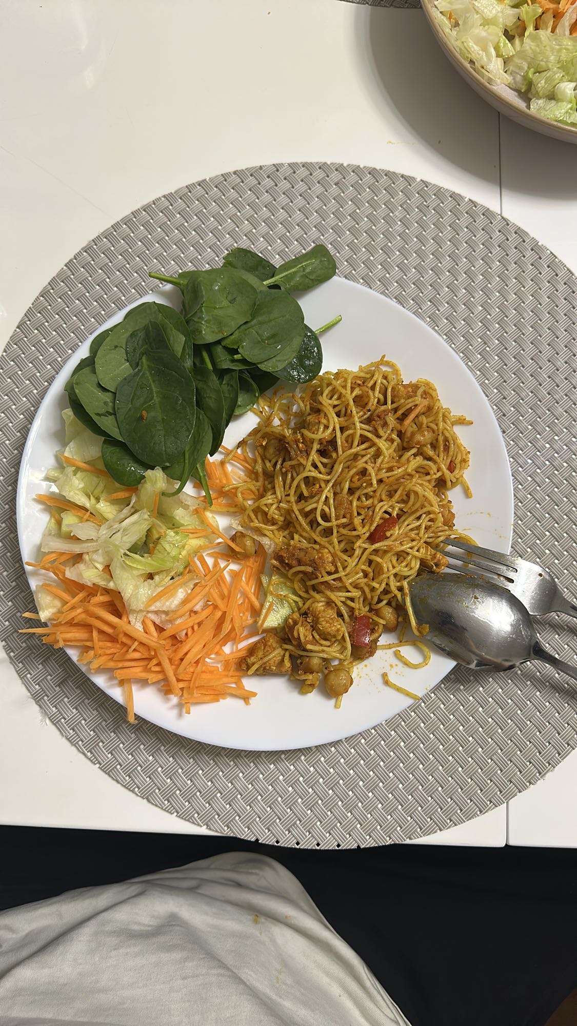 Nudelrätt med grönsaker