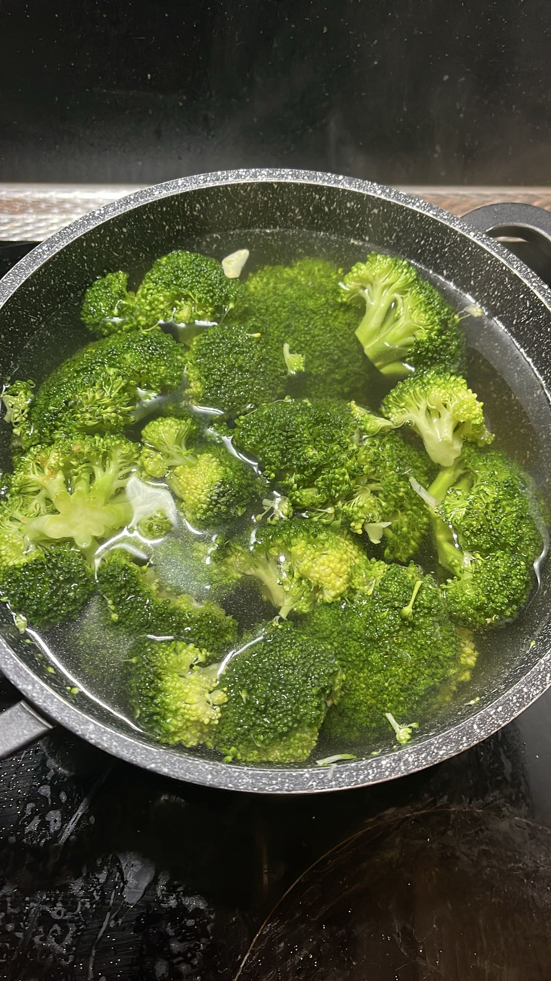 Gekookte broccoli